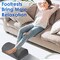 Foot Rest for Under Desk at Work Adjustable Foam for Office, Work, Gaming, Computer, Gift, Home Office Accessories Back & Hip Pain Relief (Grey)